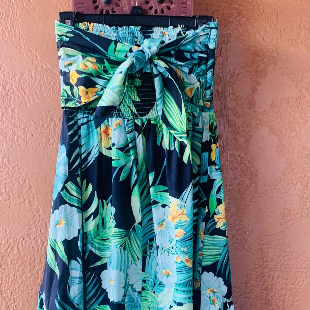 Boston Proper Tropical Dress, Resort, Vacation.